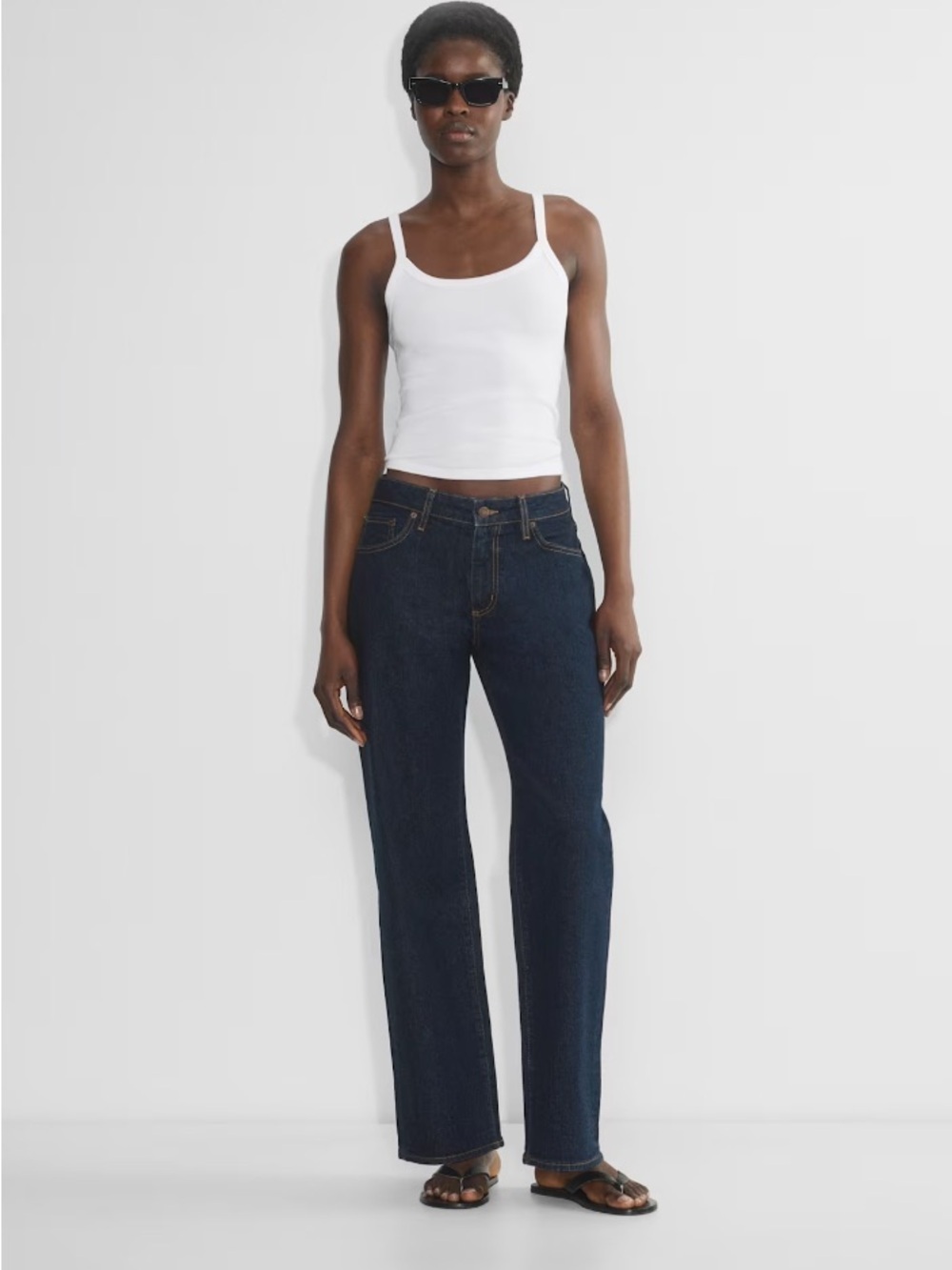 ARITZIA DENIM FORUM Salma Curve  fit sSupet Lo-rise baggy Jeans